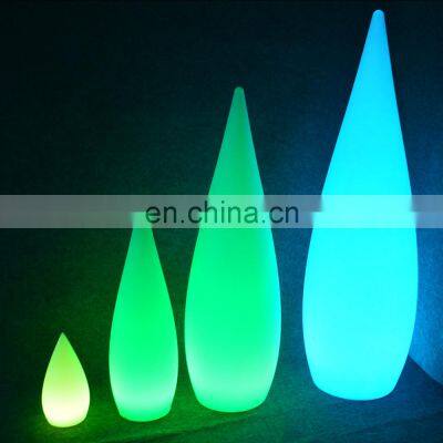 garden pots outdoor decorative /Modern fancy RGB 16 color change dimmable cordless rechargeable led standing corner floor lamp