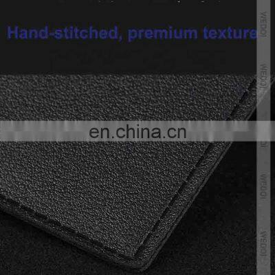 High Quality Leather Key Card Holder Protector Cover Key Chain Bag Case for Tesla Model 3 Y Key Cover Durable Car Accessories photo-5