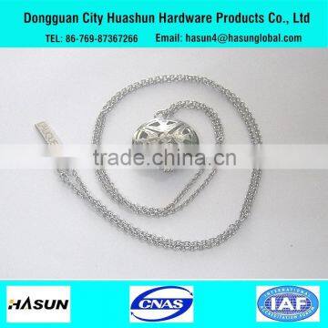 Factory Price Aluminium Alloy Stainless Steel Diffuser Necklace