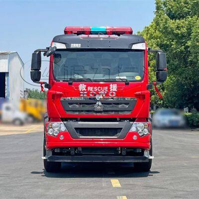 Export 6 Square Water Tank Fire Truck Dongfeng Export Water Tank Fire Truck Fully Functional Support Customization photo-3