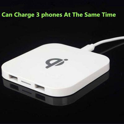 Smart 3 in 1 Wireless Charger for IPhone Samsung Enabled Devices Portable Charging Universal Wireless Charger Pad photo-5