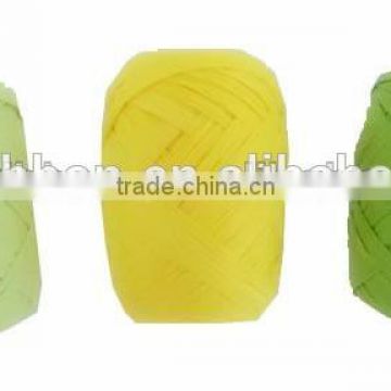 4.8mm*50m Natural Peach Raffia Paper Ribbon Eggs Rolls for Wrapping Gift/present and decorative party