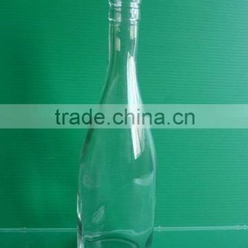 750ml round glass bottle for liquor whisky vodka