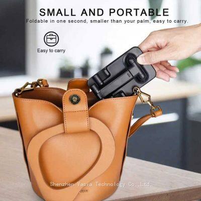 Portable Foldable Plastic Cell Phone Holder – Travel-Friendly Design, 4 Color Choices & Shockproof – Wholesale Deals