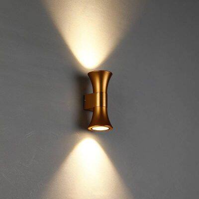 Qiaoguang 10w Outdoor Double-sided Wall Lamp With Up-and-down Illumination, Waist-shaped for Courtyard and Villa Lighting photo-4