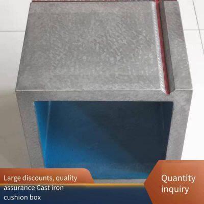 Junyuan Ht300 Square Box Workbench, Customization Supported, Equal-height T-slot Pad Box, 90-degree Machine Tool Cast Iron Square Tube Casting photo-3