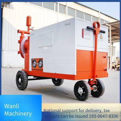 Wdsj Mortar Grouting Machine, 15kw High-power Cement Mortar Pump, Dual-liquid Grouting Machine for Tunnel Reinforcement and Highway Maintenance photo-4