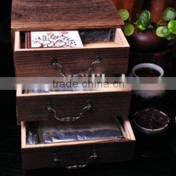 Christmas Jewelry Gift Boxes,Wooden Drawer with Bucket