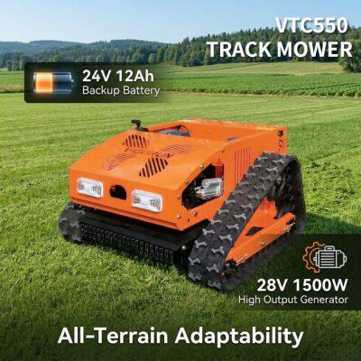 Vigorun VTC550 Mower Automatic 16x Manual Efficiency Robot Lawn Mower Remote Control Landscaping Machinery Equipment