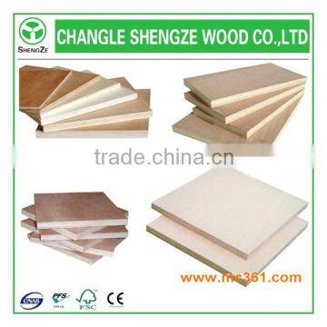 low plywood price 1220*2440mm waterproof plywood poplar core