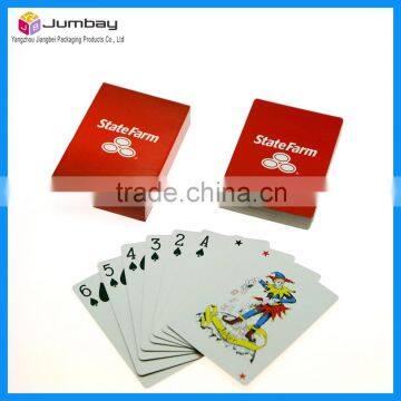 0.28mm Pure Plastic Promotion Playing Cards Printing