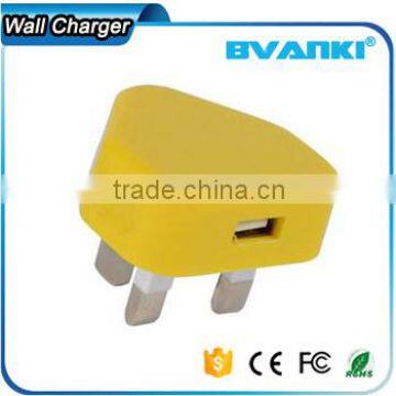 5V 1A Travel Charger Usb 5V 1A Colorful Mini Usb Home/travel Charger Quick Charging 5V 1A 3 Pin Usb Travel Charger Free Sample photo-5