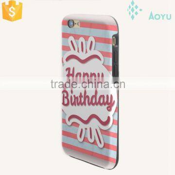 New Products Sublimation 3D Pc 5.3 Inch Phone Case