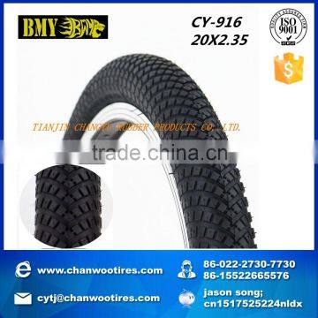 high quality 20X2.35 BMX BLACK BICYCLE TYRE