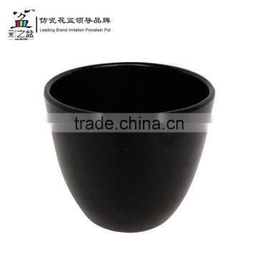 Glazed Round Melamine Flower Pot MX1408 photo-2
