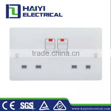 Uk Standard Double Wall Switch Socket