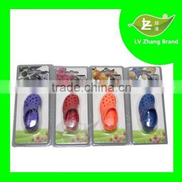 Long-lasting Fragrance Shoe Shape Aroma Hanging Car air freshener For Promotion