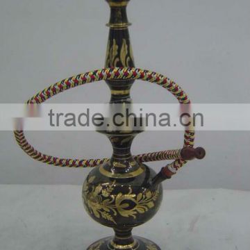 Cast Brass Hukka