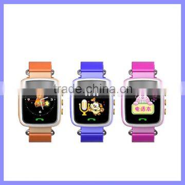 Colorful 1.44inch Screen Kids Phone Wrist Watch Mobile Phone GPS Child Locator Watch