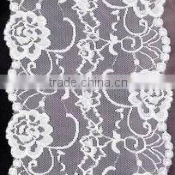 High quality beautiful lycra nylon lace