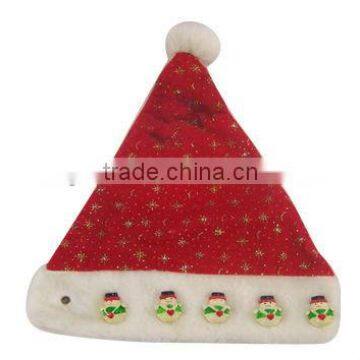 Festival Use/ Made of Plush/ Various Sizes of Plush Santa Hat