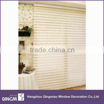 Custom Linen Polyester Blind Fabric Shangri-la Decorative Curtain For Market