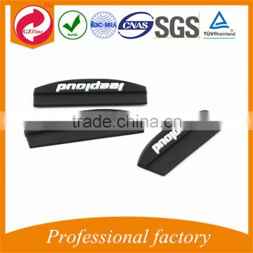 High quality 3D Silicone rubber patch for Bag, garment, shoes, silicone label