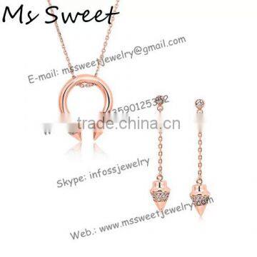 NEW HOT cheap cz jewelry set for distributors