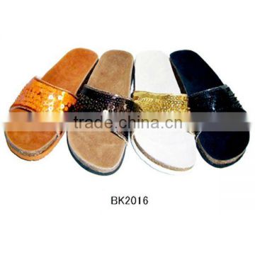 Ladies' Cork Sole Slipper / Cork Slipper / Slipper