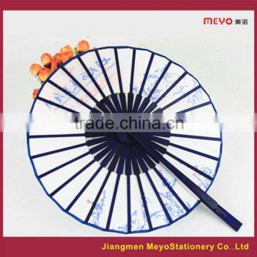 2015 Decorative Gift Bamboo Round Hand Fan for Business Present photo-2