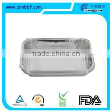 aluminium foil food containers/disposable aluminium foil food containers/square aluminum foil