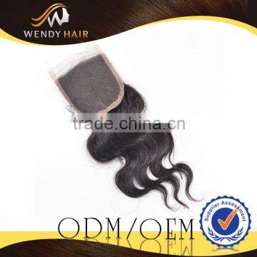 Popular Selling Brazilian Human Hair Body Wave Lace Closure For Women