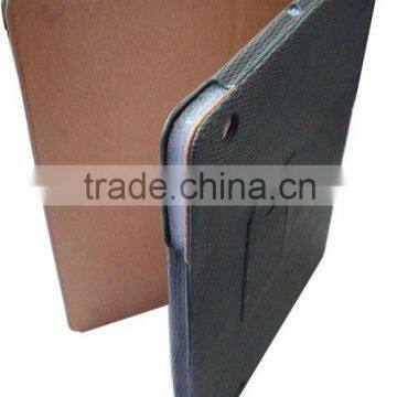 Lychee lines design and PU material for iPad2 cover