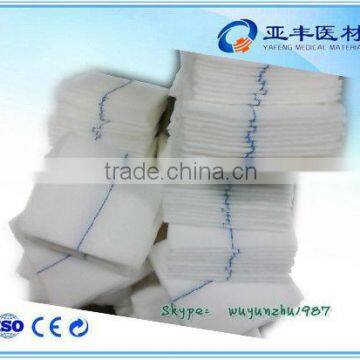 Disposable surgical x detectable ray cotton swabs