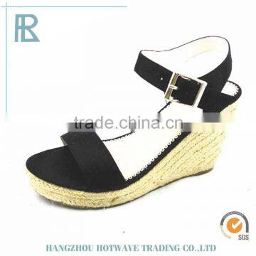 Hot Fashion rope Sole Ladies Hemp Rope Shoes