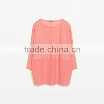 Ladies fashion plus size blouse