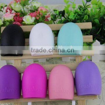 Brushegg Silicone BrushEgg Cleaning tool Brush Cleaning egg Cosmetic Brush Cleanser Mack up Makeup Brush Cleaner