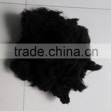 Recycled Polyester staple fibre Fiber/PSF black