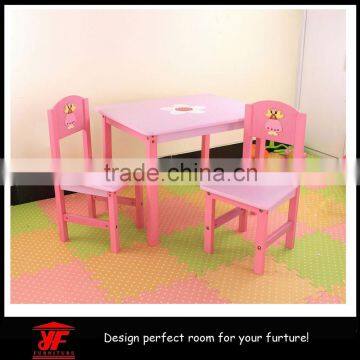 Heavy duty cheap dinning sets kids colorful dinning table and chairs