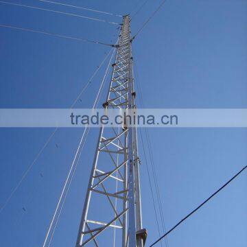 Tower Manufacturing Company Triangular Guyed Wire Communication Tower photo-2