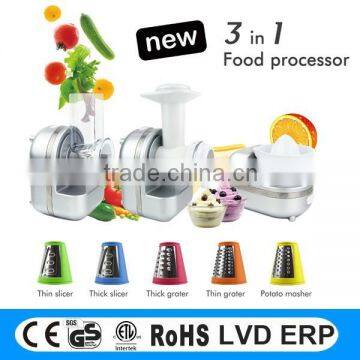 150W 3 in 1 Food Processor With CE GS LFGB DECCRF ROHS