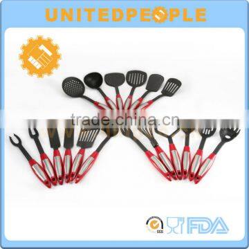 Sophisticated ABS Handle 18 Piece Nylon Non-Stick Utensil Set