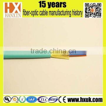 Indoor breakout fiber optic multimode fiber optic cable