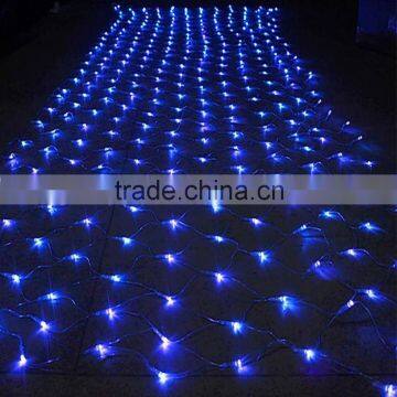 Fullbell 200 LEDs Wedding Fairy mesh net Lighting Outdoor Twinkle Christmas home accents led net lights blue color