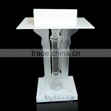 customized clear acrylic modern church pulpit designs                        
                                                                                Supplier's Choice