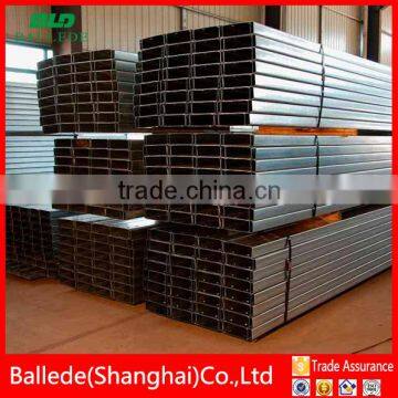 hot dip galvanized steel c channel purlins specification