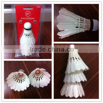 3Pcs Broad Duck Feather Training Shuttlecock Badminton photo-2