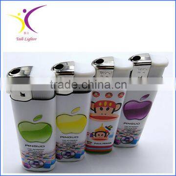 2016 Good quality colored customized cricket lighter