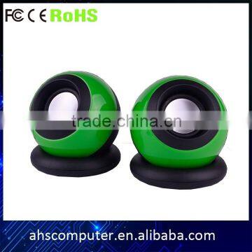 Cheapest 2015 new products USB 2.0 speaker, portable stereo speaker , china market of electronic high sound speaker