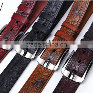 2014 China supplier reversible Men's Genuine leather Belts